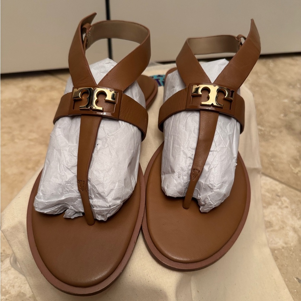 Tory Burch Tan Flats